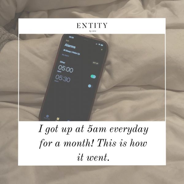 I got up at 5am everyday for a month and this is how it went.